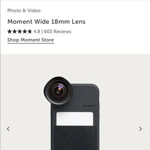 Moment Wide 18mm Lens